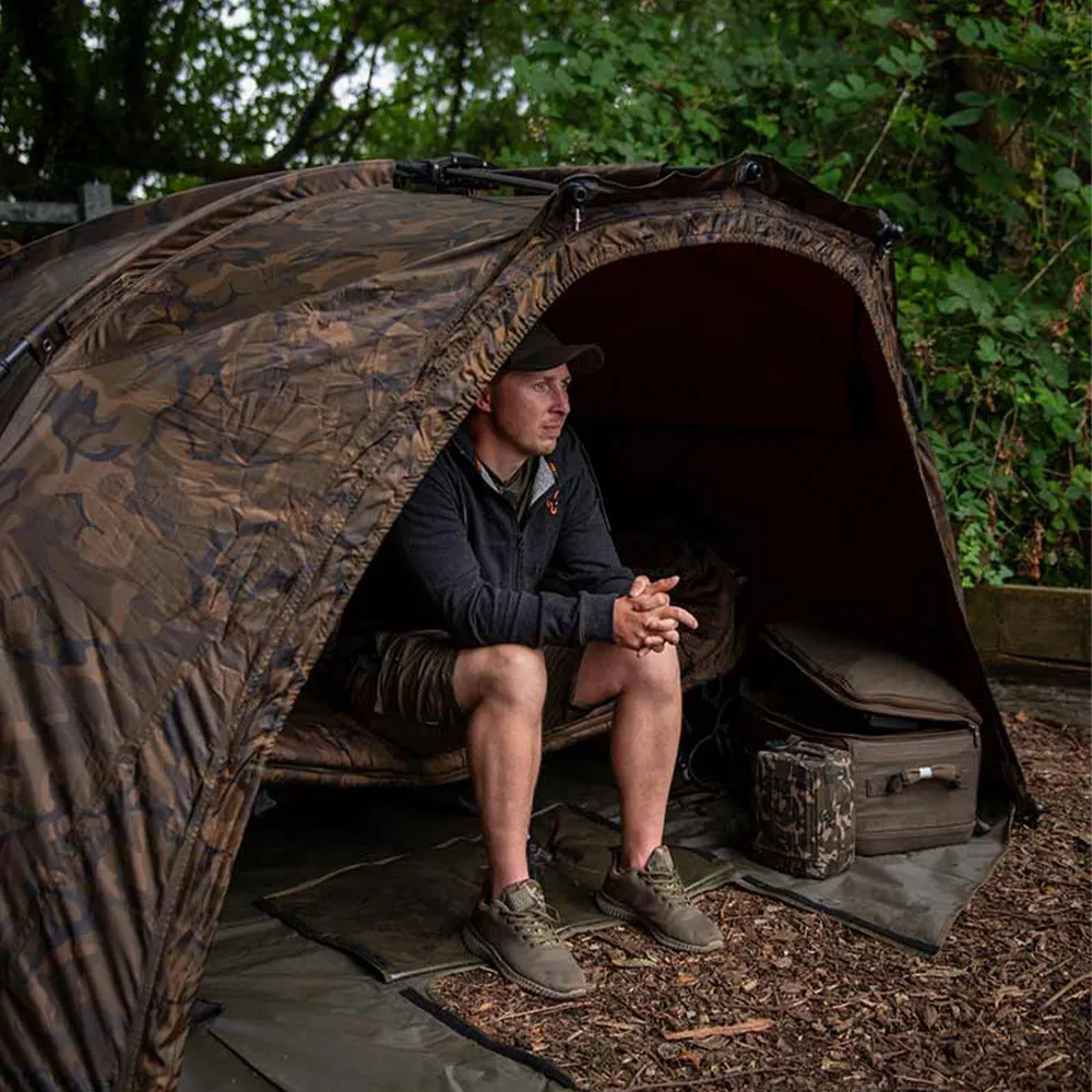 Fox Frontier Lite Camo Bivvy & Vapour Peak - Image 6
