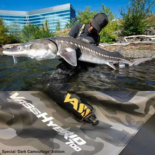 Vass Hybrid 700 Dark Camo Waders - All sizes - Image 3