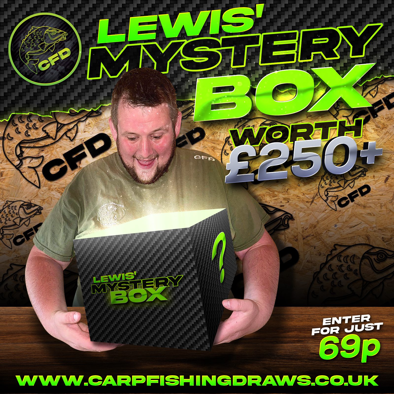 Lewis's £250 Mystery Box – Carp Fishing Draws