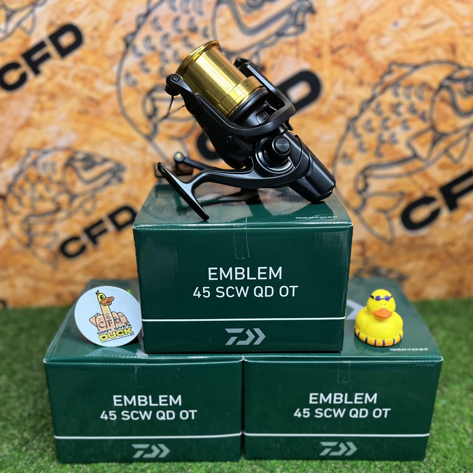 DAIWA 20 Emblème 45 SCW QD OT - Moulinet Carpe Rétro Haut De Gamme