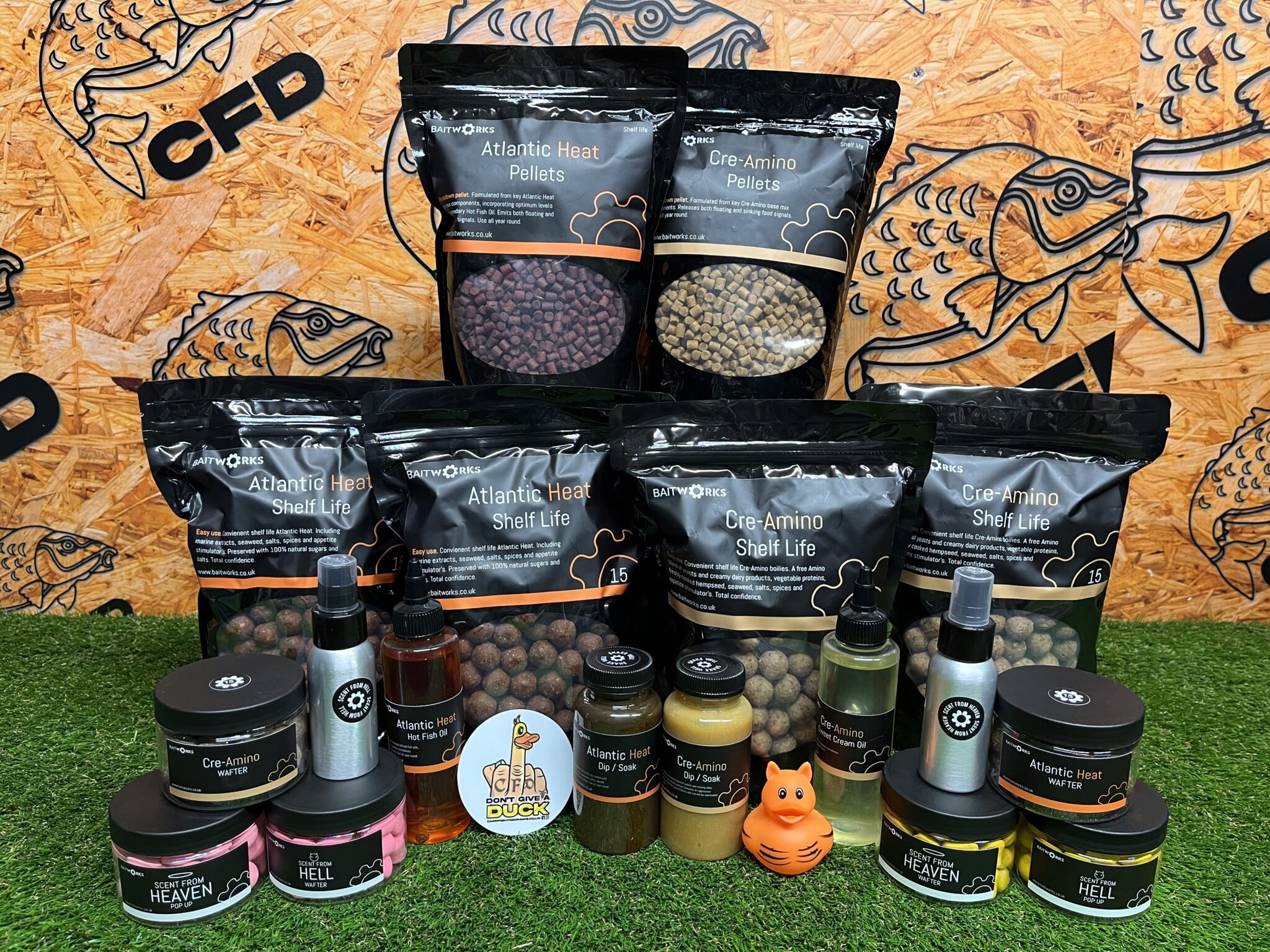 Baitworks Scent From Heaven / Scent From Hell Bundle / CreAmino / Atlantic  Heat – Carp Fishing Draws