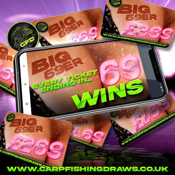 [THE BIG 69ER] Every ticket ending in 69 wins INSTANTLY!! – £4,000+ of Instant Wins