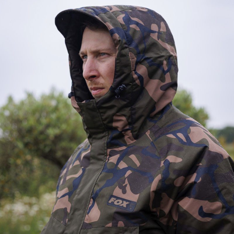 Khaki Camo Fox Carp Fishing Clothing Fox Khaki/Camo Pullover