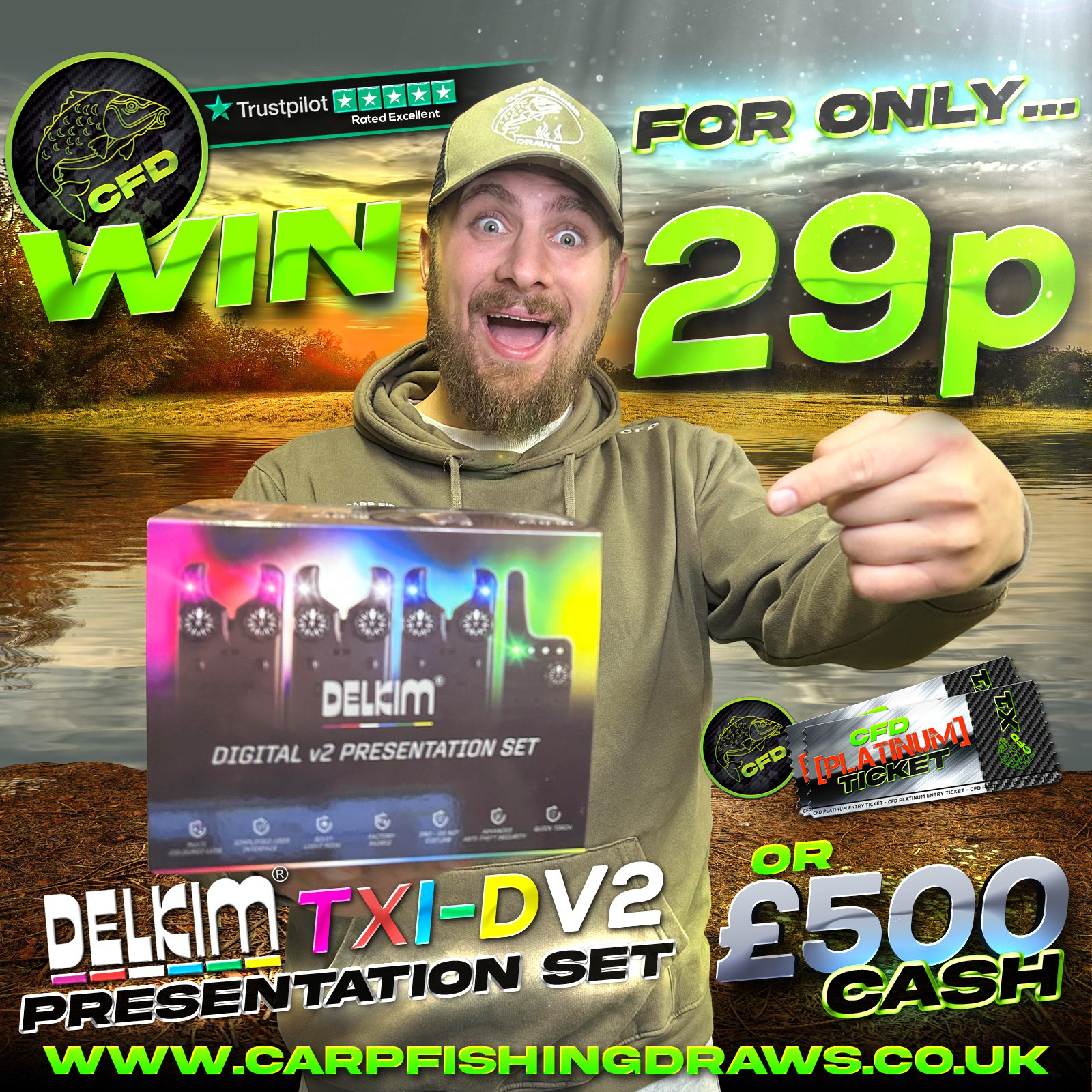 🩶🎟️ Delkim Txi-D v2's or £500 for 29p!!
