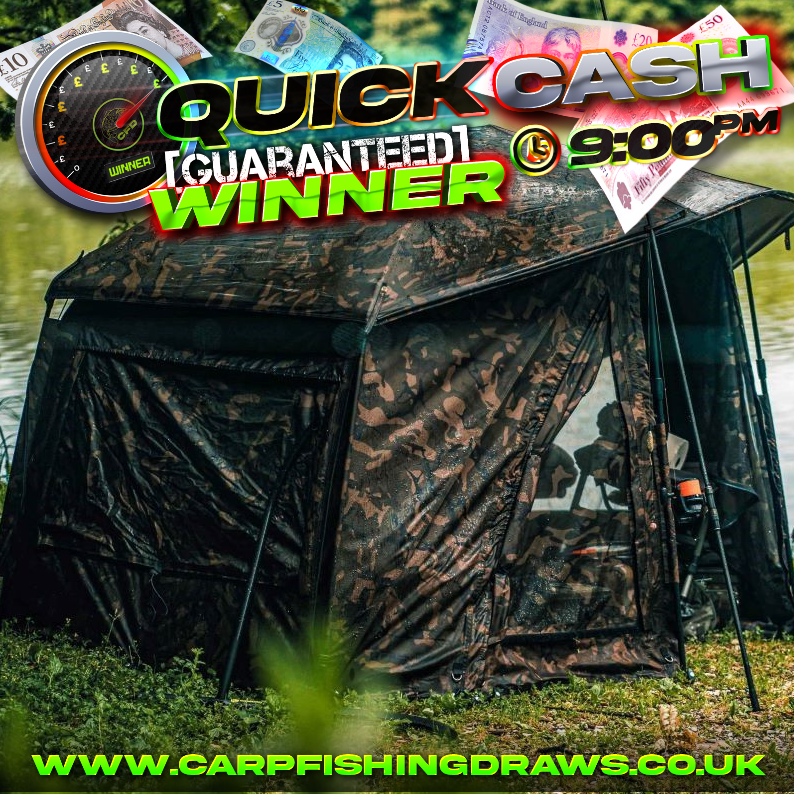 🏦⏳ Quick Cash Draw - Win £500 tax-free cash or Fox Frontier X CAMO + CAMO Vapour Peak Ltd Edition