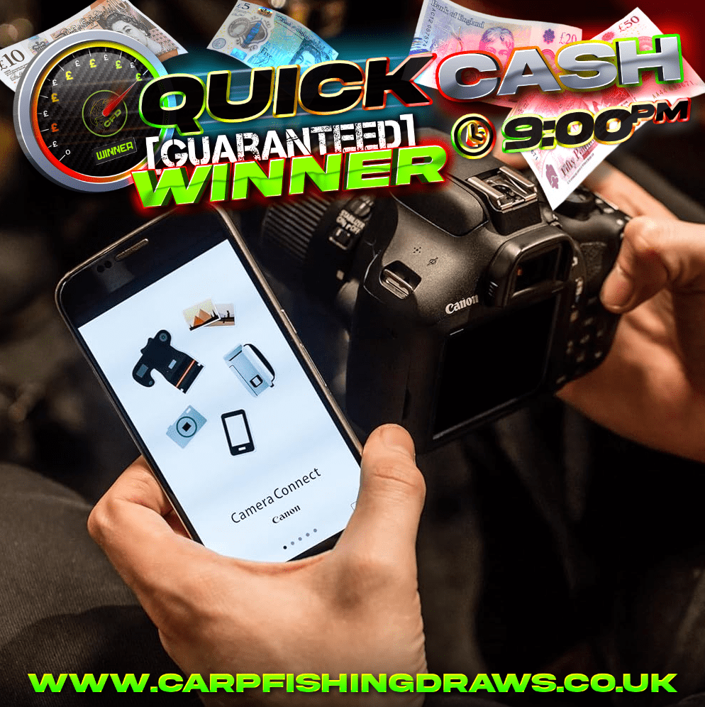 Quick Cash Draw - Win £325 tax-free cash or Canon EOS 2000D + EF-S 18-55mm III Lens