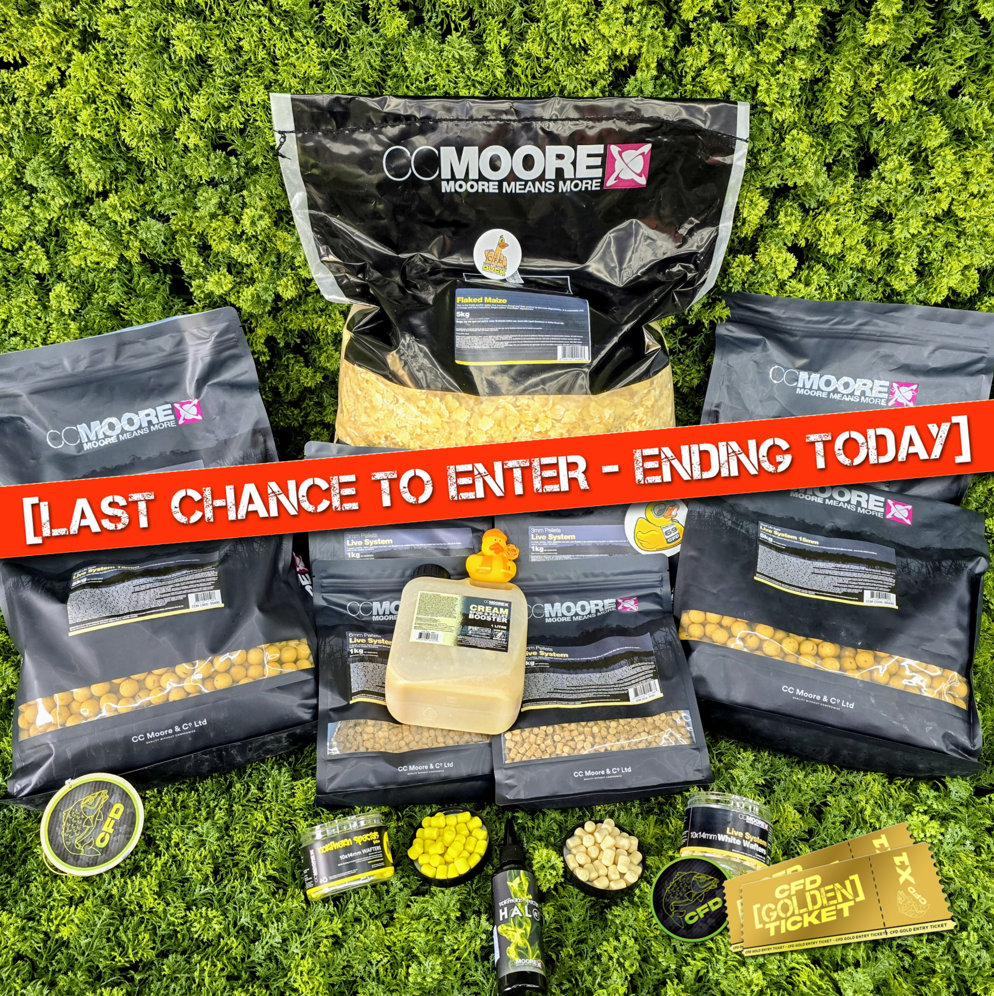 [🎫 WITH GOLDEN TICKET INSTANT WINS🎫] – 20KG+ CC Moore Live System Bundle & CFD Goodies – Ending today
