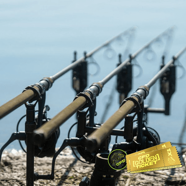 [🎫 WITH GOLDEN TICKET INSTANT WINS🎫] – 3x Nash Scope Ops Olive Duplon Retractable Carp Rods or £500 tax-free cash