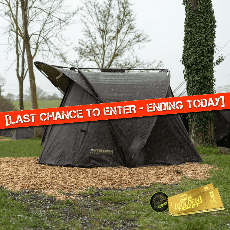 [🎫 WITH GOLDEN TICKET INSTANT WINS🎫] – OMC Outspoken 1.5 Man Bivvy System or £225 Tax-free Cash – Ending Today!