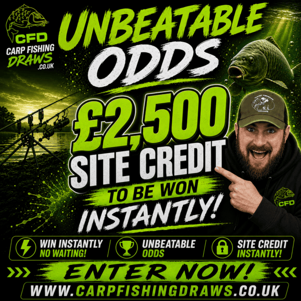 [UNBEATABLE ODDS] – £2,500 of Site Credit with £200 end prize Auto Draw
