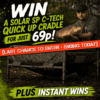 *Pre-Order* Solar Sp C-Tech Quick Up Standard Cradle or £85 Tax-Free Cash + Instant Wins – Ending today