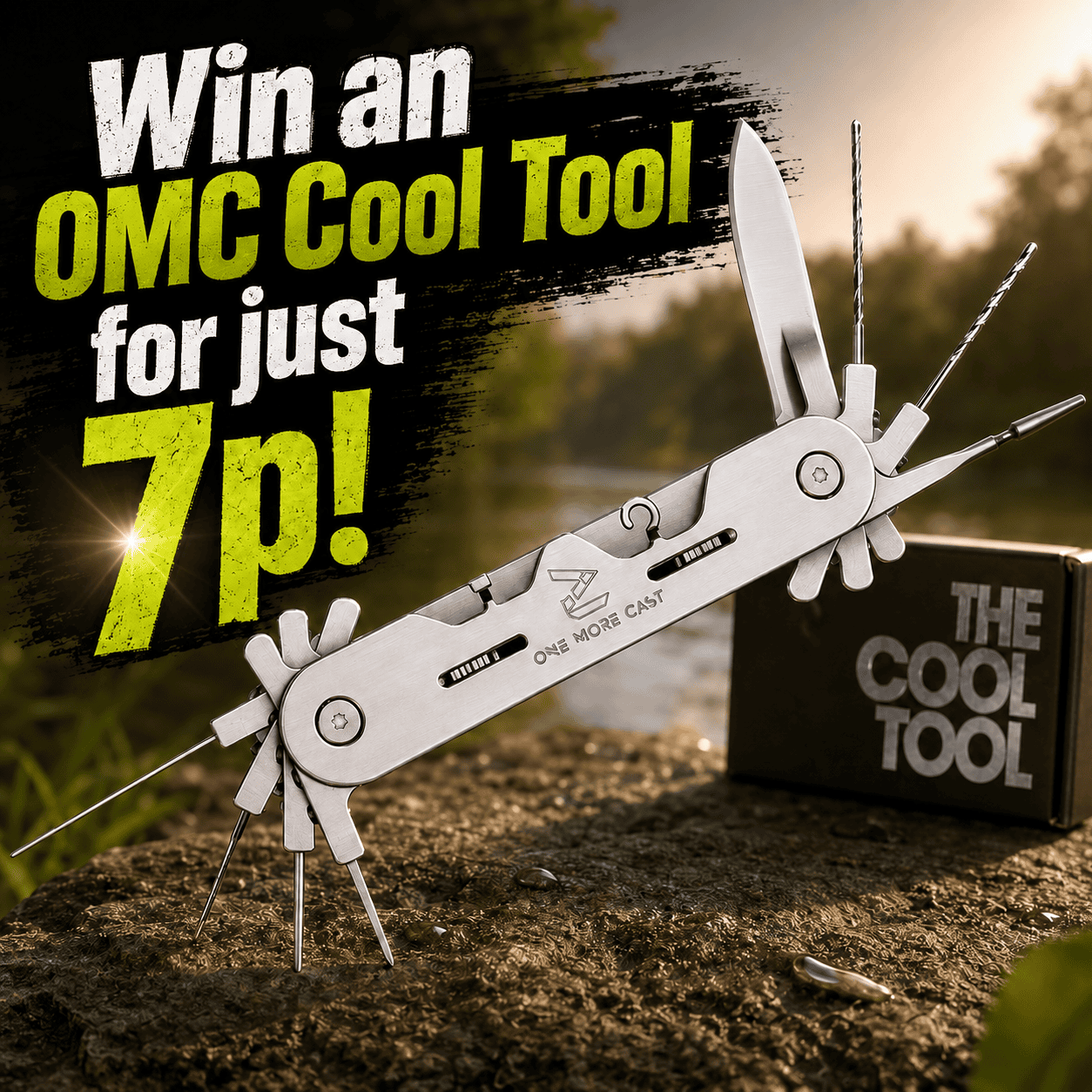 7p OMC Cool Tool or £60 Site Credit