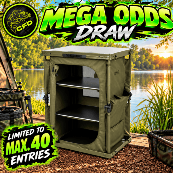 [MEGA ODDS DRAW] – Trakker Bivvy Storage or £85 Tax-Free Cash