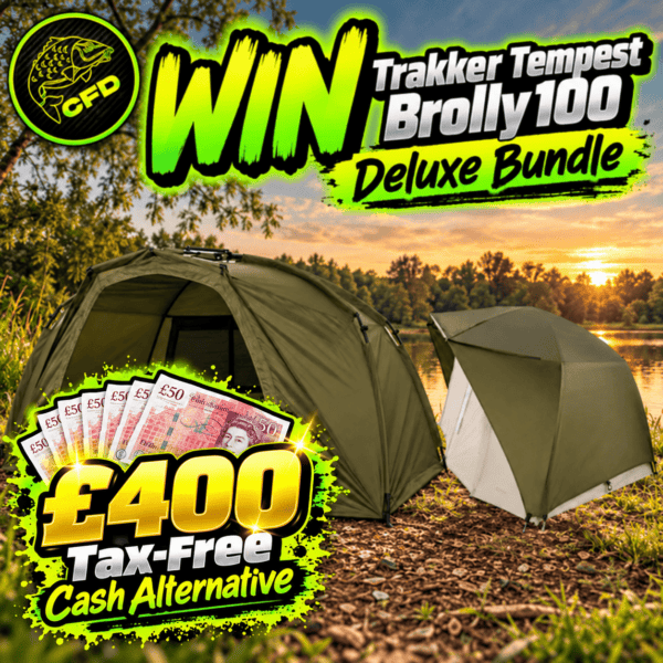 Trakker Tempest Brolly 100 Deluxe Bundle Or £400 Tax-Free Cash!