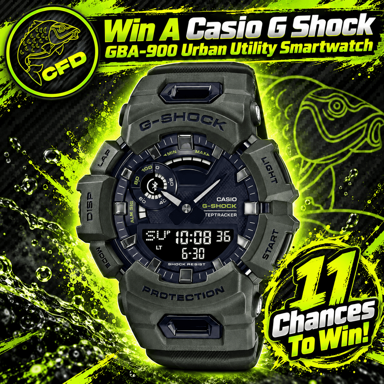 [WIN INSTANTLY] Casio G Shock GBA-900 Urban Utility Smartwatch or £80 tax-free cash
