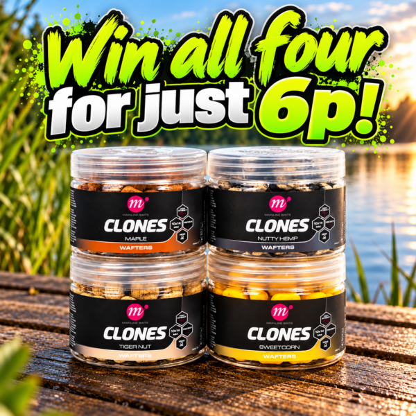 Win all four flavours of Mainline Clones Wafters for just 6p!